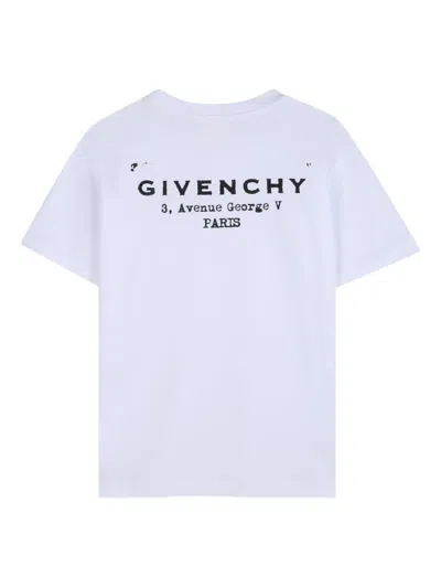 Givenchy Logo T-shirt In Gray
