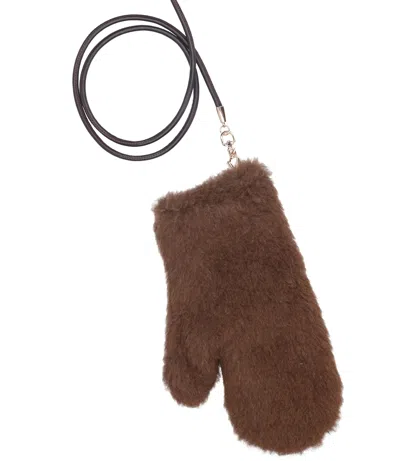 Max Mara Mittens In Brown