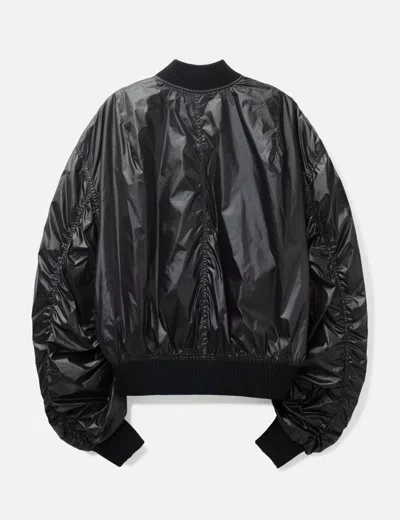 Rick Owens Secchia Flight Jacket In Black