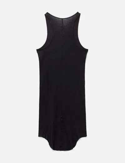 Rick Owens Basic Rib Tank In Black