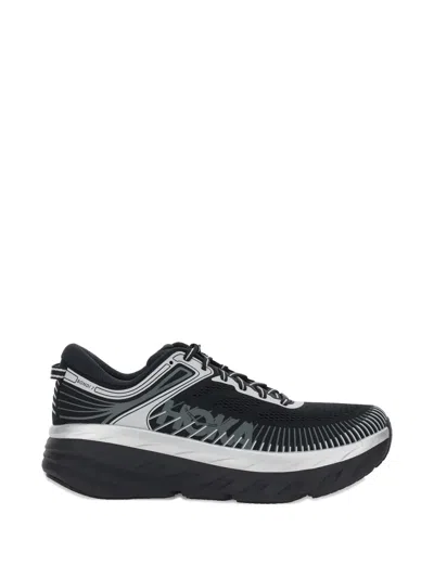 Hoka Mens  Bondi 7 In Black