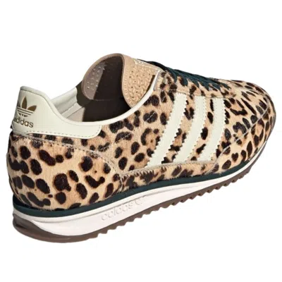 Adidas Originals Sl 71 Og Leopard-pattern Sneakers In Brown