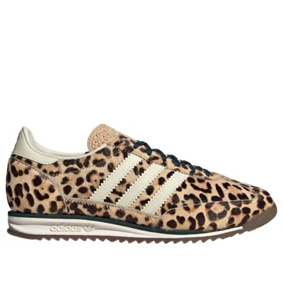 Adidas Originals Sl 71 Og Leopard-pattern Sneakers In Brown