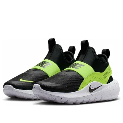Nike (ps)  Flex Runner 4 'black Volt' In Multi