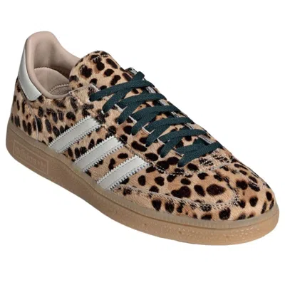 Adidas Originals Golden Goose Golden Goose Ball Star White Nappa Sneakers With Black Star In Brown