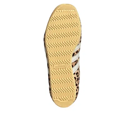 Adidas Originals Handball Spezial Leopard-print Leather Sneakers In Animal Print