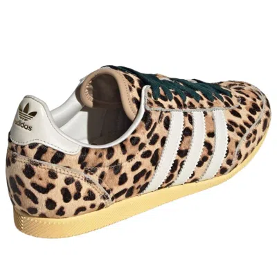 Adidas Originals Handball Spezial Leopard-print Leather Sneakers In Animal Print