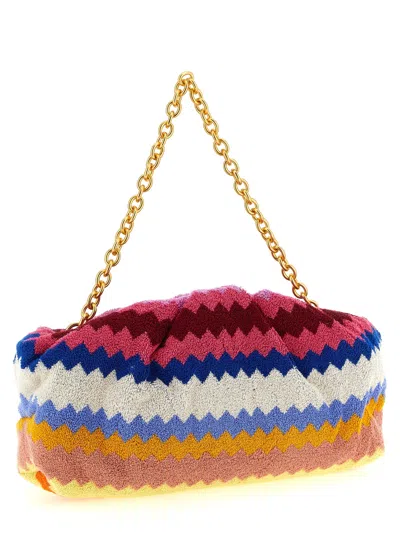 Missoni Zigzag Shoulder Bag Chevron Pattern Chain Strap
