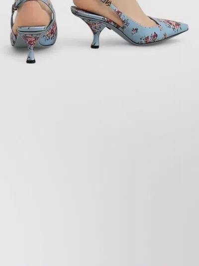 Dolce & Gabbana Cotton Dress With A Bouquet Of Flowers Print Dresses White In Multi