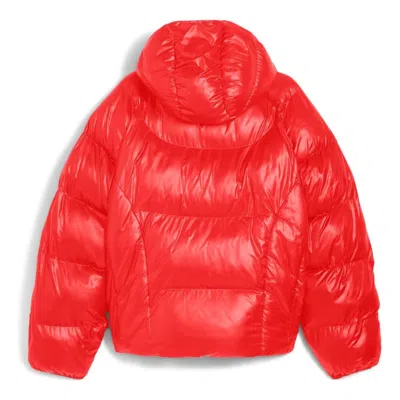 Puma Tech-x Puffer Jacket Men In Red