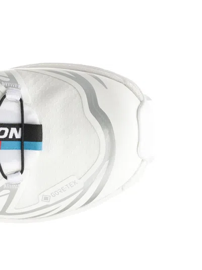 Salomon Streamlined White Sneakers With Quick-pull Lacing System In White