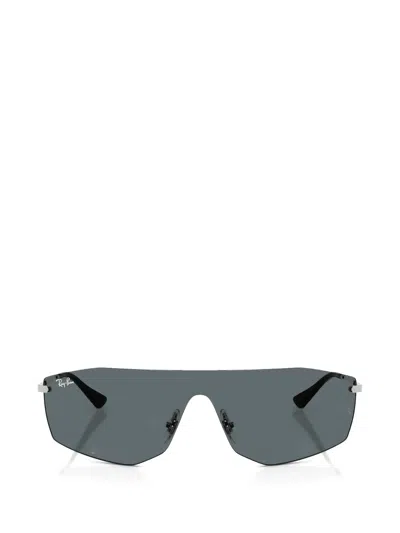 Ray Ban Alix Bio-based Sonnenbrillen Silber Fassung Grau Glas 01-41 In Silver