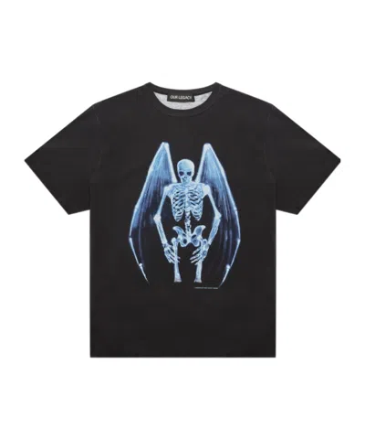 Our Legacy Mens Fallen Angel Print Graphic-print Cotton T-shirt In Multi