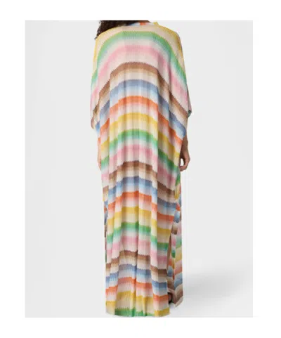 Missoni Zigzag Knitted Beach Cover-up In Multi