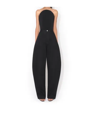 Alaïa Backless Bodysuit In Black