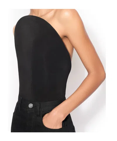 Alaïa Backless Bodysuit In Black