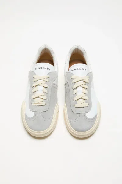 Acne Studios Bars Drago Sneakers White In White