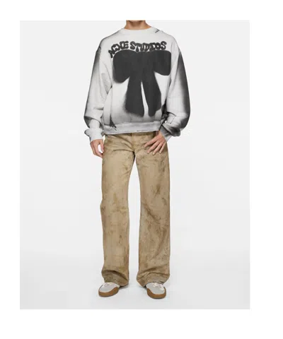 Acne Studios Bars Drago Sneakers White In White