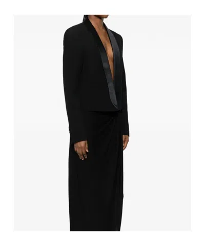 Tom Ford Long-sleeve Blazer In Black