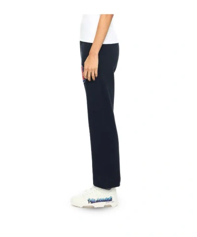 Off-white Royal Patch Cuffed Joggers In Blue