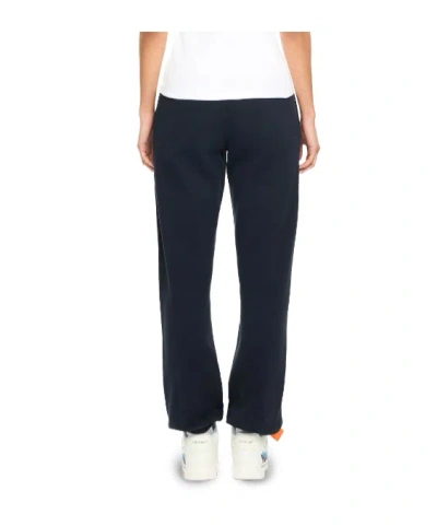Off-white Royal Patch Cuffed Joggers In Blue
