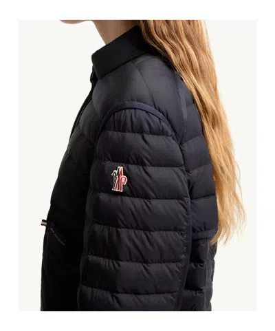 Moncler Madulains Packable Down Jacket In Blue