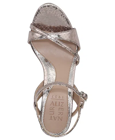 Naturalizer Trey Ankle Strap Sandal In Purple