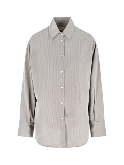 Rohe Striped Shirt In Gray