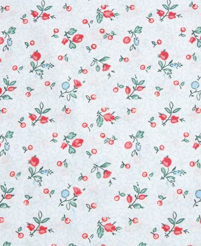 Laura Ashley Cotton Percale 4-pc. Sheet Set, Full In White