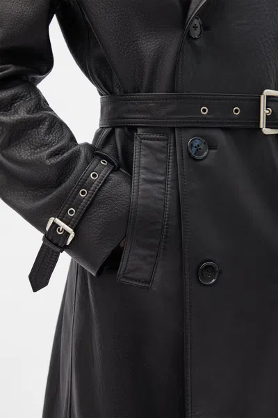 Ann Demeulemeester Eda Fitted Double Breasted Coat In Multi