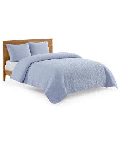 Ugg Devon Sun Logo Quilt Set In Blue
