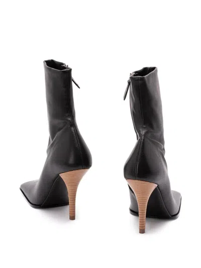 Alaïa Herno Medium 2-layer Hooded Down Jacket In Black