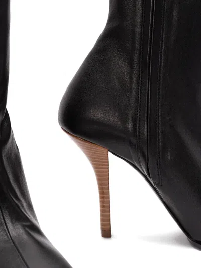 Alaïa Herno Medium 2-layer Hooded Down Jacket In Black