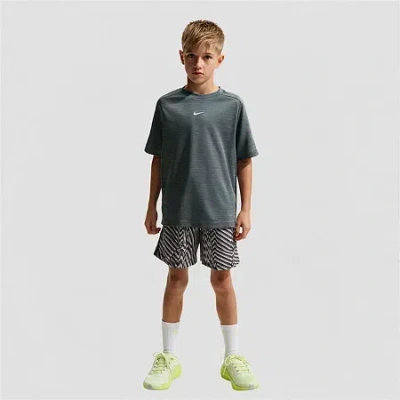Nike Dri-fit Big Kid Boys Pull-on Short In Gray