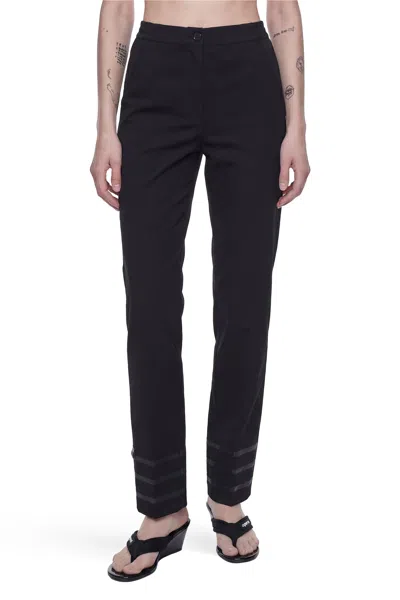 Coperni Technical Tailored Pants In Black