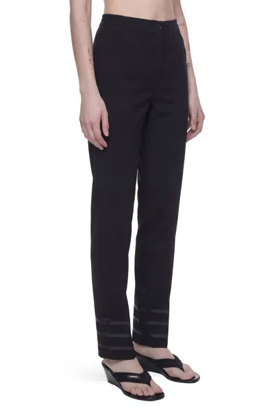Coperni Technical Tailored Pants In Black