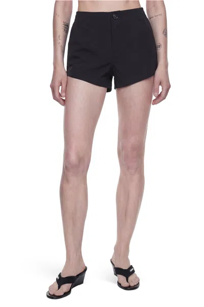 Coperni Technical Tailored Shorts In Black