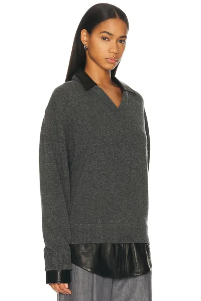 Acne Studios Krispo Sweater In Gray