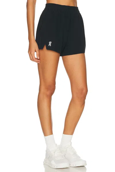 On Train Shorts In Black