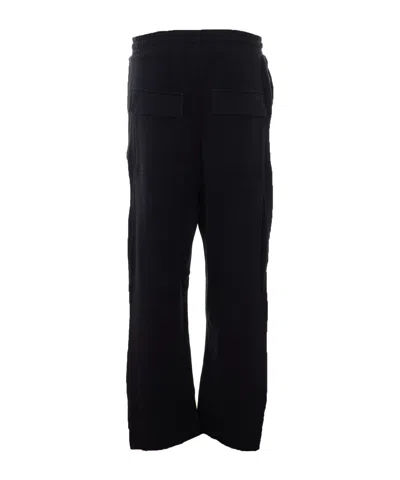 Thom Krom Elastic Waist Track Pants In Black