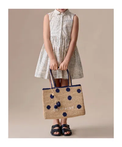 Bonpoint Collared Printed Dress In Multi