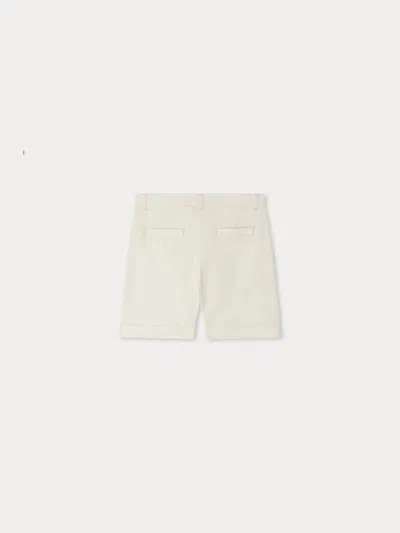 Bonpoint Belt Loop Shorts In White
