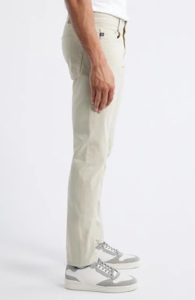 Ag Tellis Stretch Sateen Modern Slim Pants In Gray