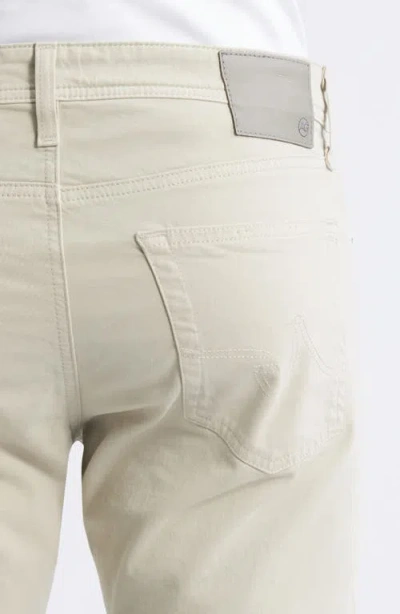 Ag Tellis Stretch Sateen Modern Slim Pants In Gray