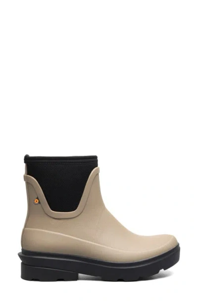 Bogs Hazel Waterproof Chelsea Rain Boot In Neutral