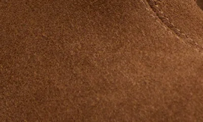 Mango Block Heel Bootie In Brown