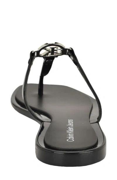 Calvin Klein Ellye Sandal In Black