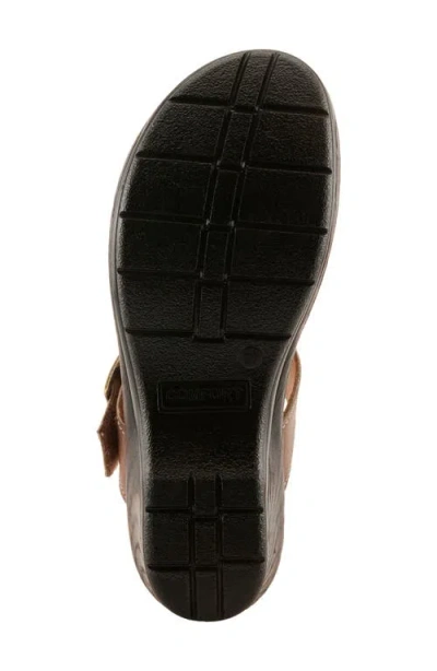 Spring Step Saphique Block Heel Sandal In Multi