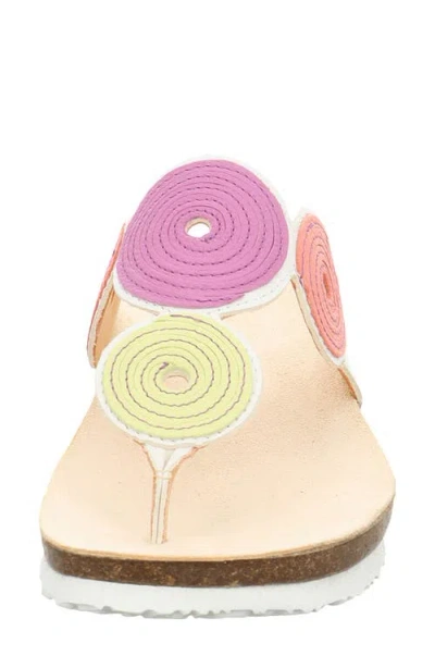 Think ! Julia Circles Flip Flop In Multi