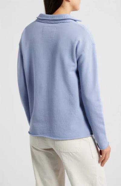 Frank & Eileen Patrick Popover Henley In Blue